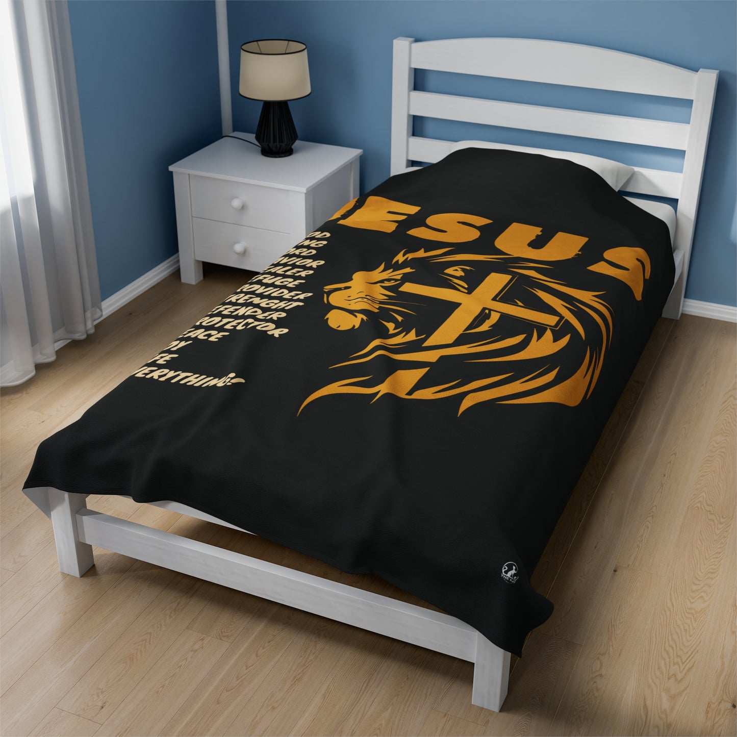 Plush Blanket - Jesus My... (Black)