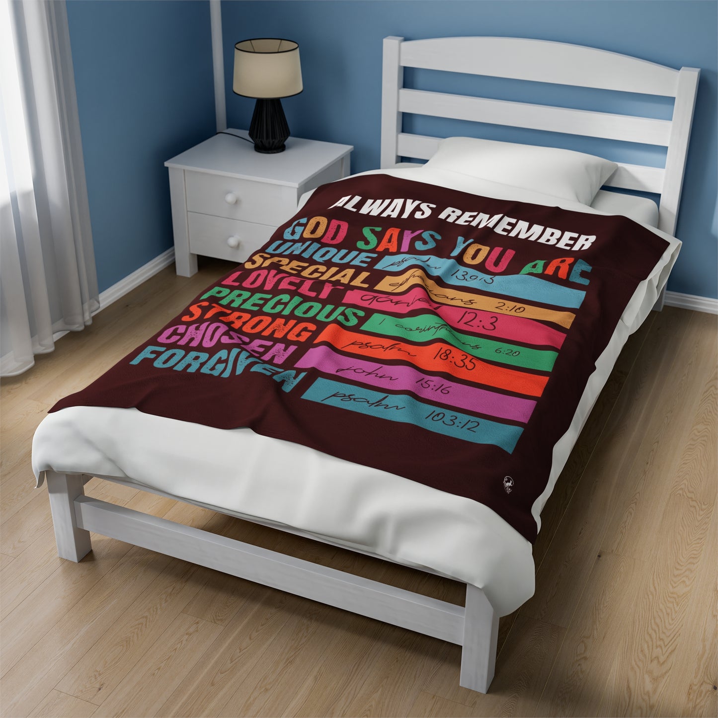 Plush Blanket - God Says You Are