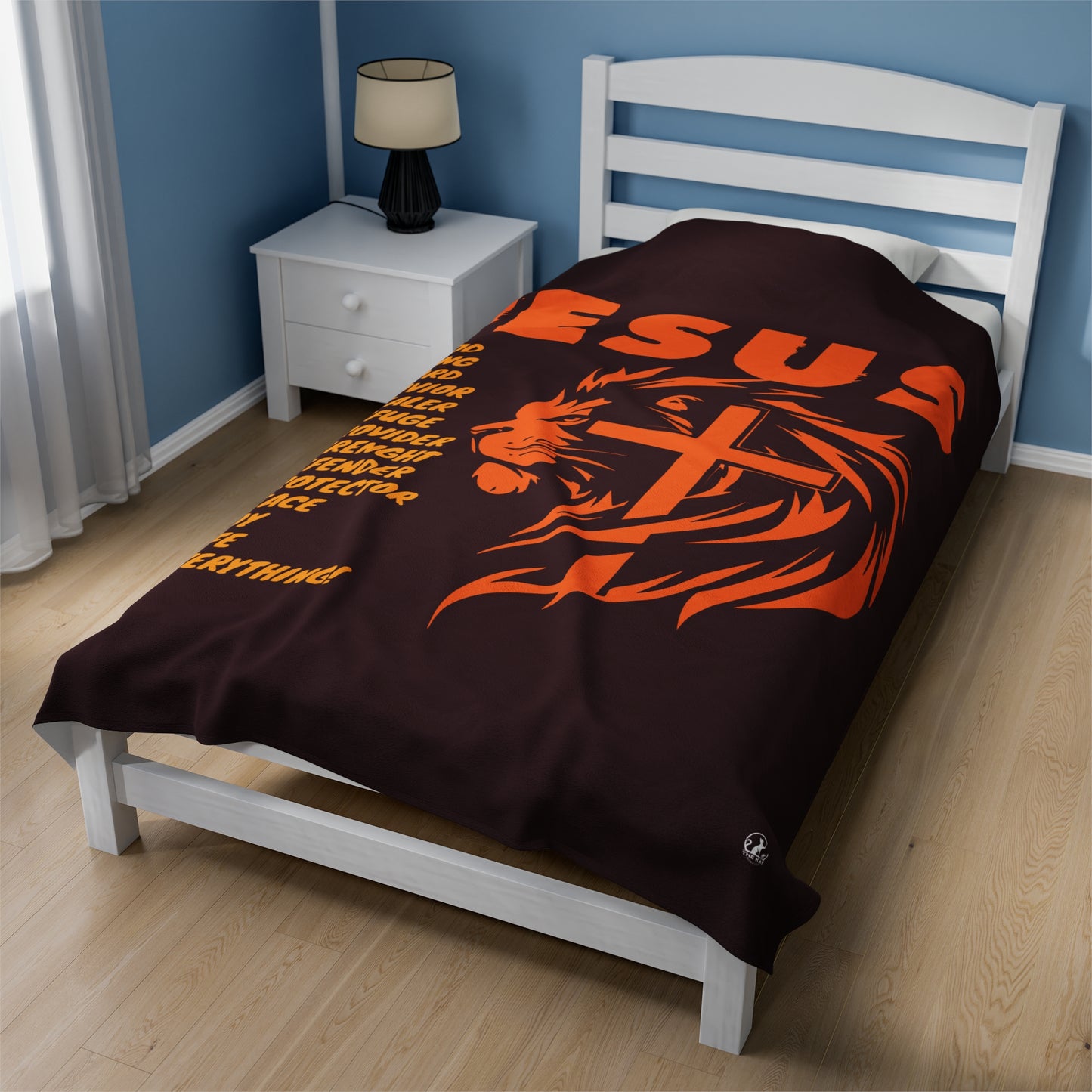 Plush Blanket - Jesus My... (Burgundy)