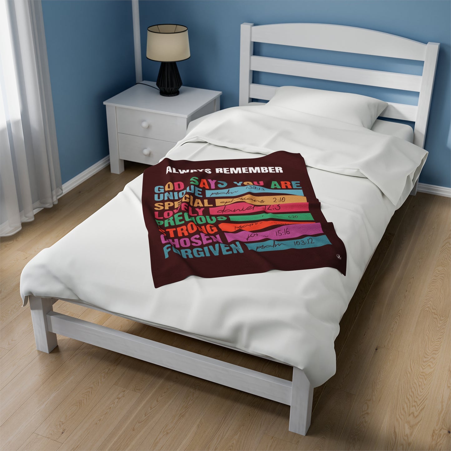 Plush Blanket - God Says You Are