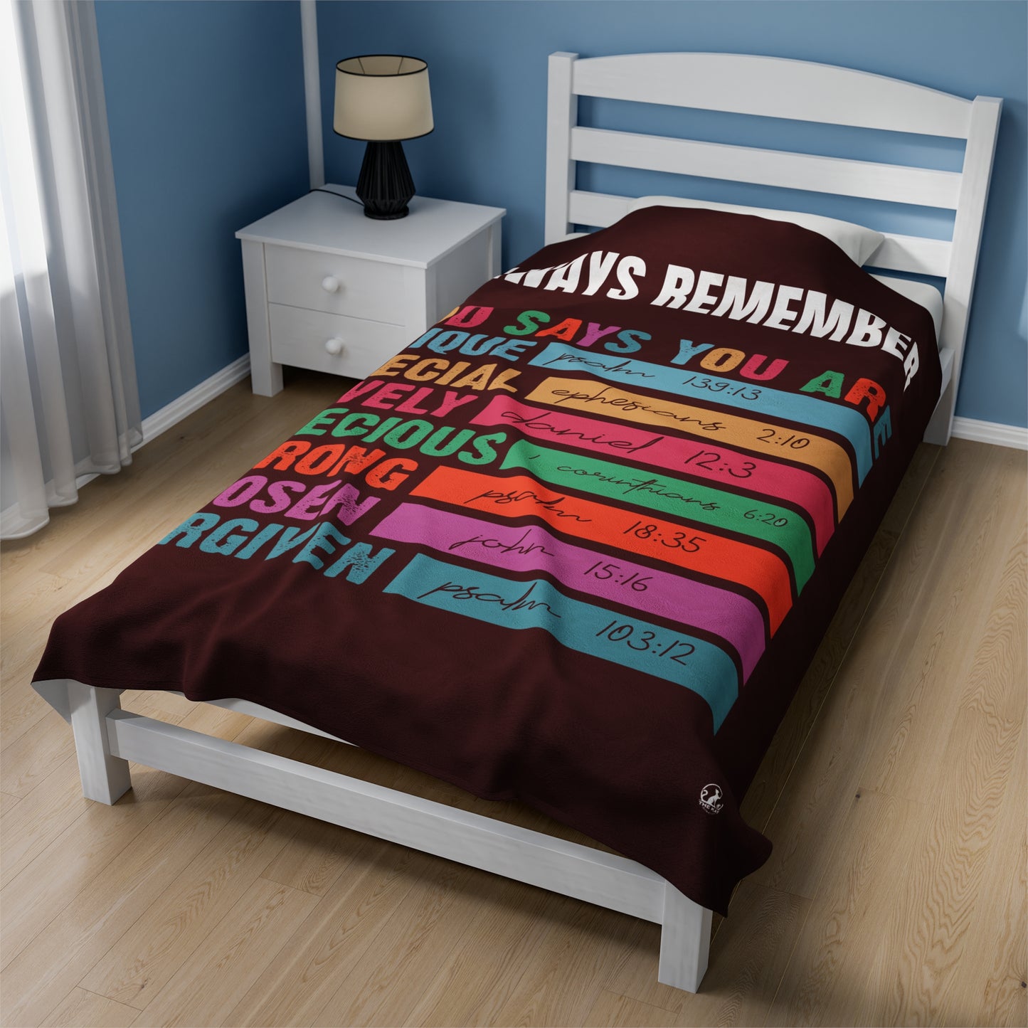 Plush Blanket - God Says You Are