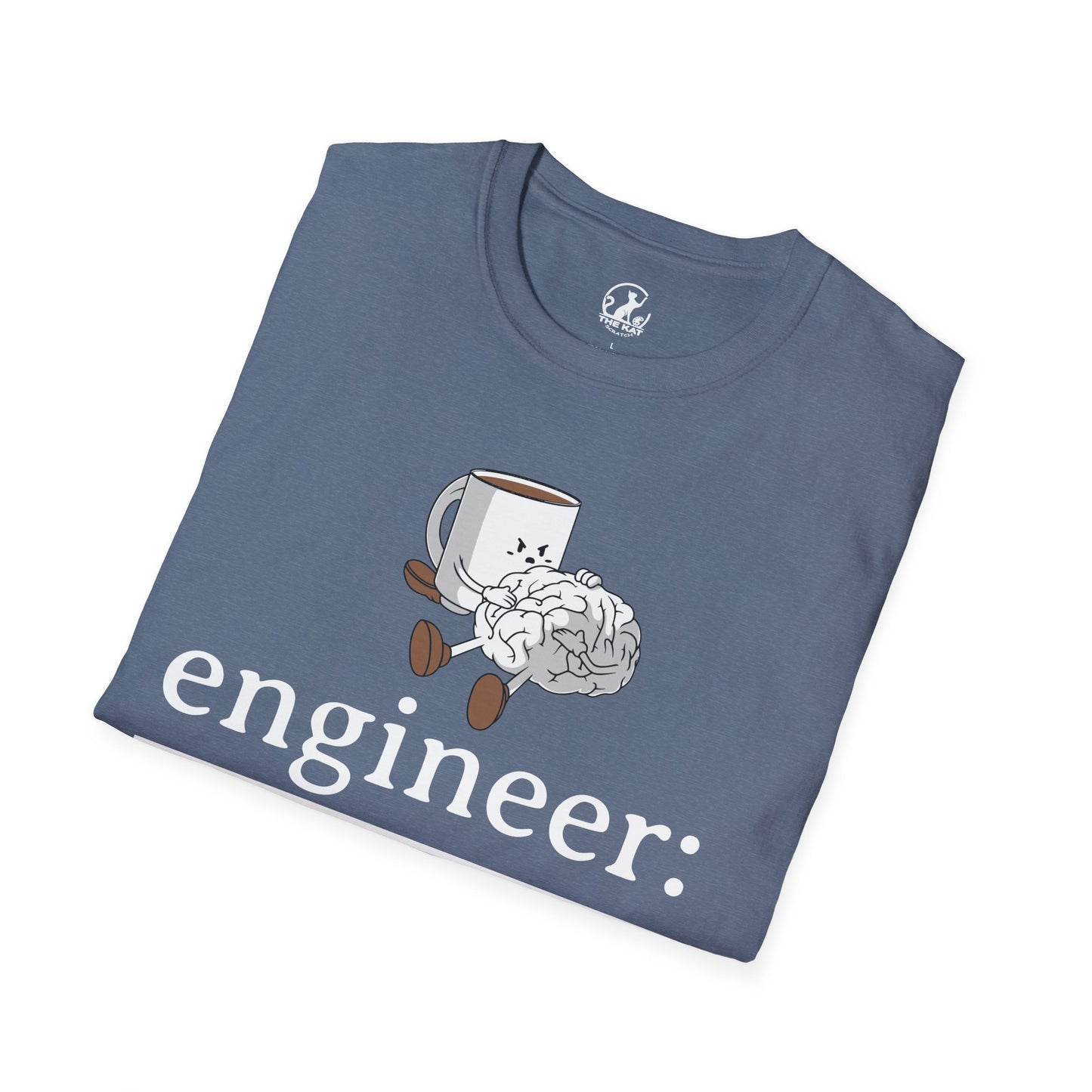 T-Shirt - engineer: " a professional at turning coffee into productivity"