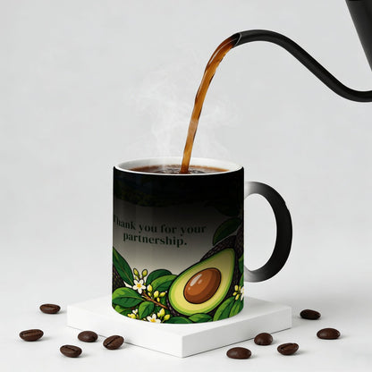 Personalized Magic Mug 11 oz | Custom Logo & Message