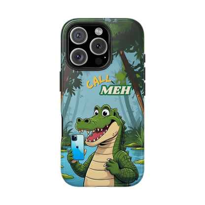 Playful Alligator Phone Case | Unique Tough Protector for Kids & Adults | Fun Jungle Design, Gift for Holidays & Birthdays