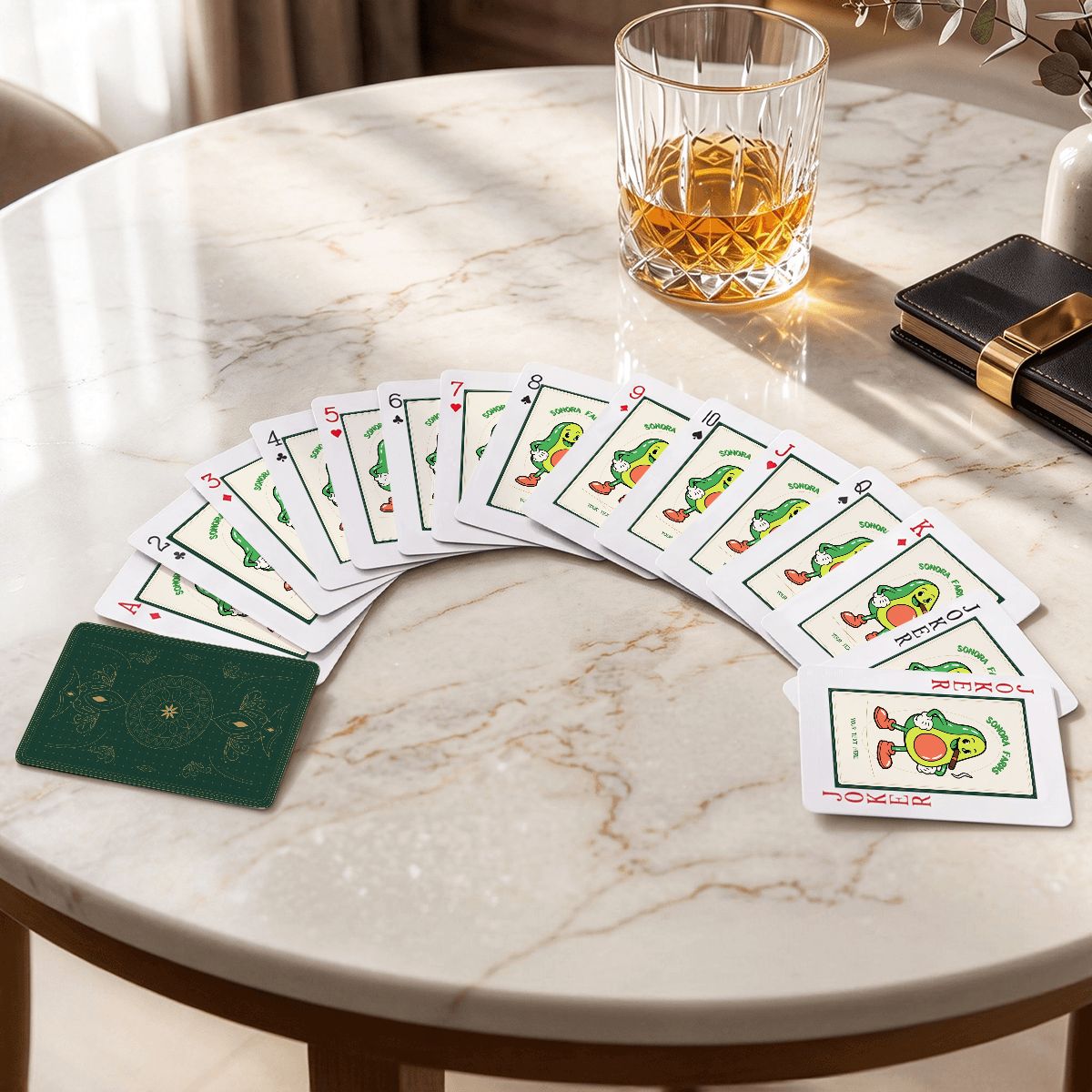 Custom Logo Playing Cards with Tin Case | Standard Corporate Deck