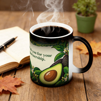 Personalized Magic Mug 11 oz | Custom Logo & Message